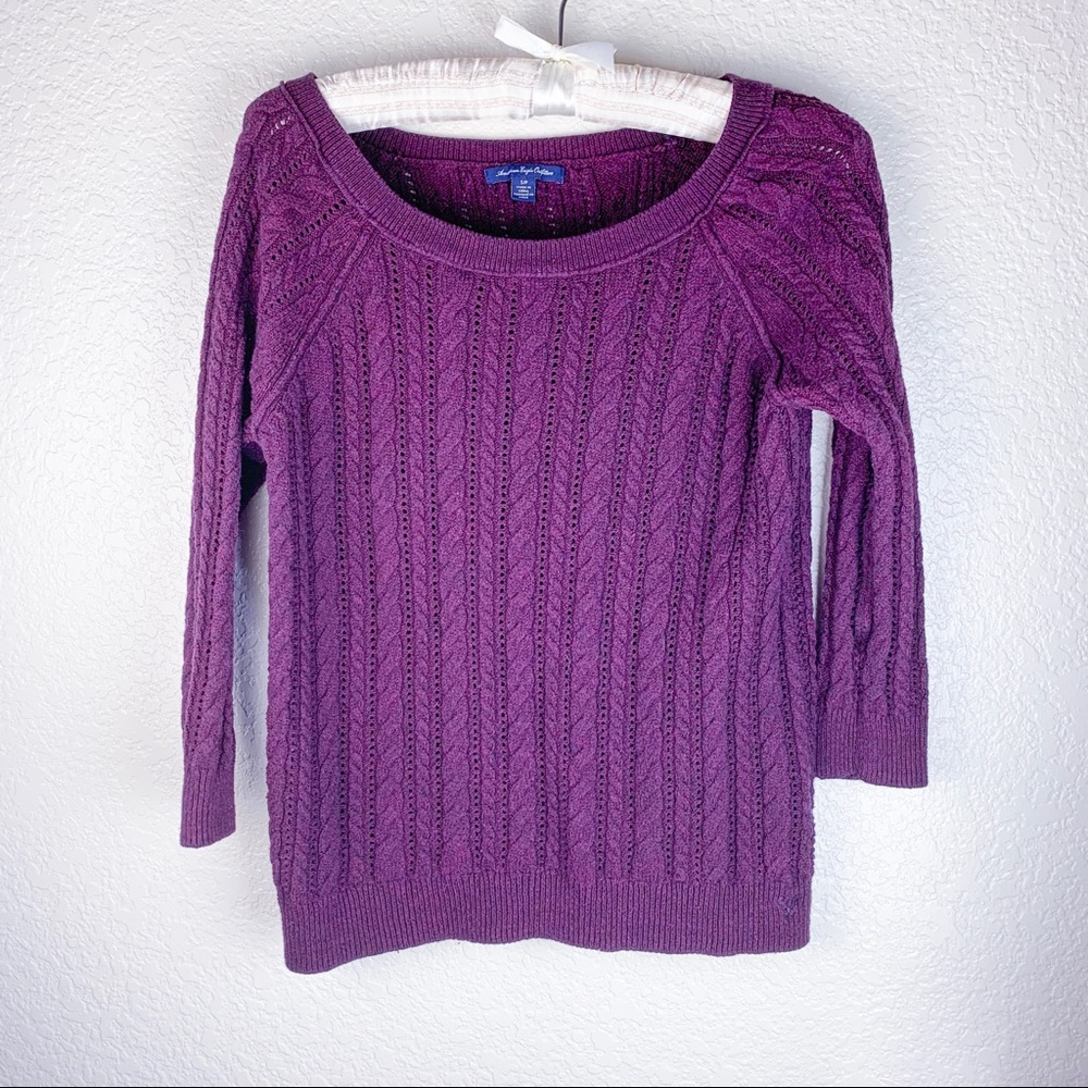 American Eagle 3/4 Sleeves Sweater